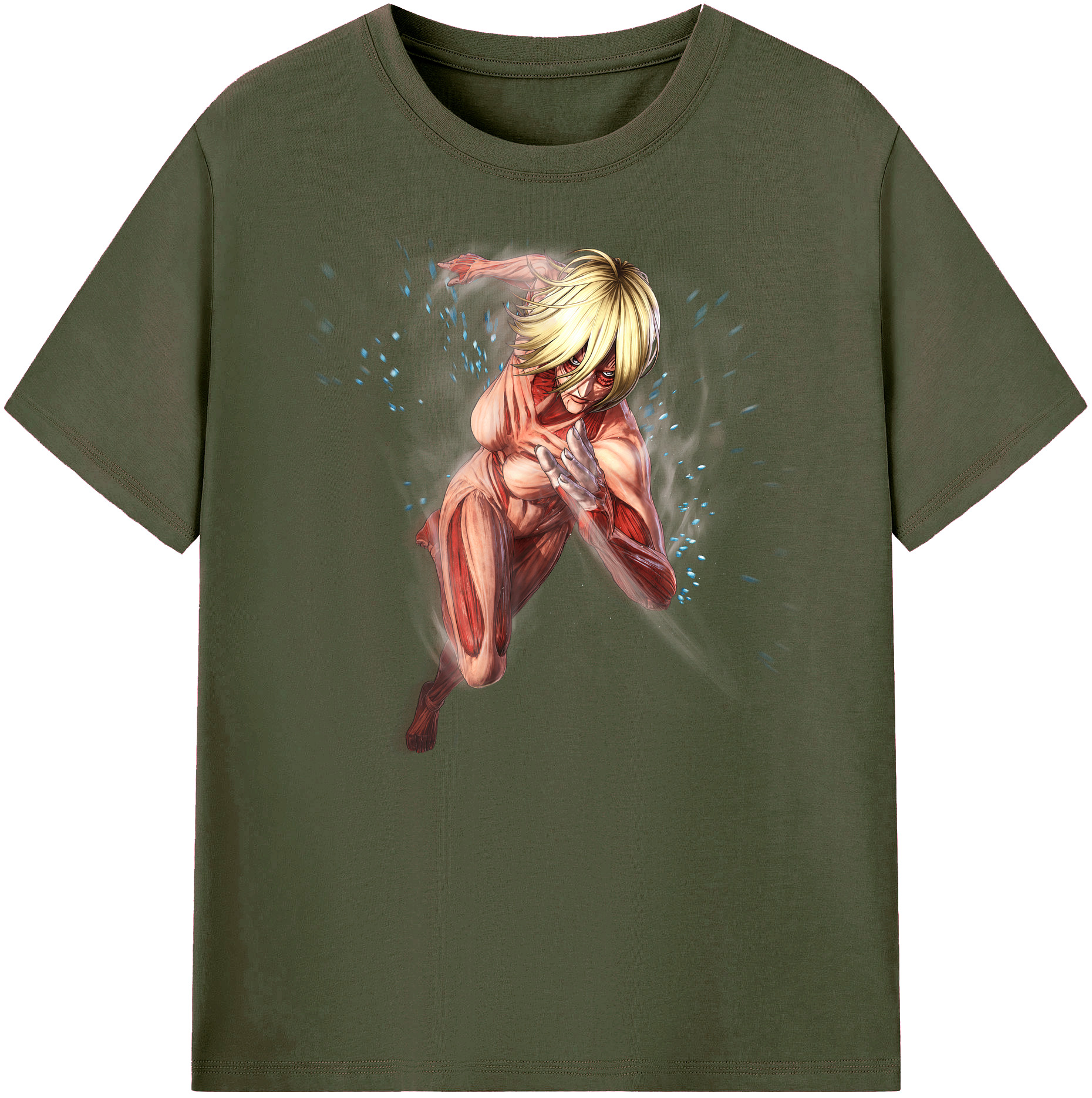 （画像用） 進撃の巨人 Attack on Titan 綿100％ メンズ半袖Tシャツ｜肌触りやわらか＆通気性